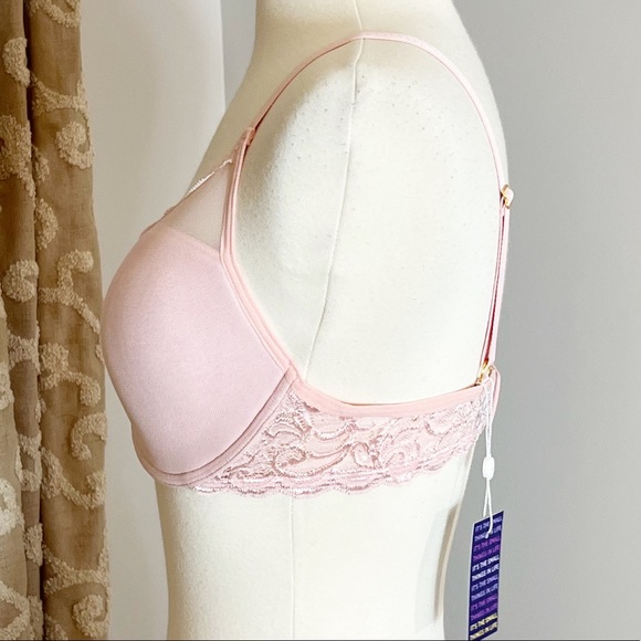 PEPPER Laid Back Lace Bra Blush Crush - several sizes -NEW WITH AND WITHOUT TAGS - Picture 7 of 15